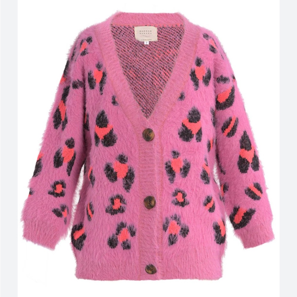 Hannah Banana | Big Girls Pink
Leopard Fuzzy Fashion, Size 6